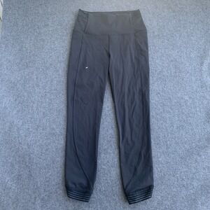 Lululemon Leggings Womens 6 Black 7/8 Tight High Rise Luxtreme Yoga Athletic Gym